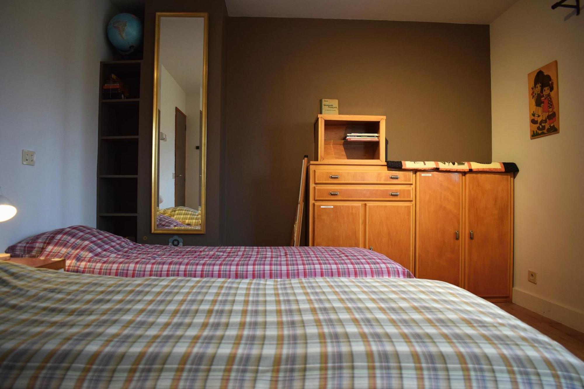 B&B Houten Huis Nazareth Bagian luar foto